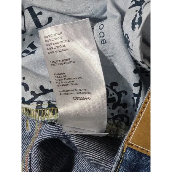 We the Free Free People Ava High Rise Boot Cut Denim Size 32 Relaxed Fit Flare - Picture 12 of 12